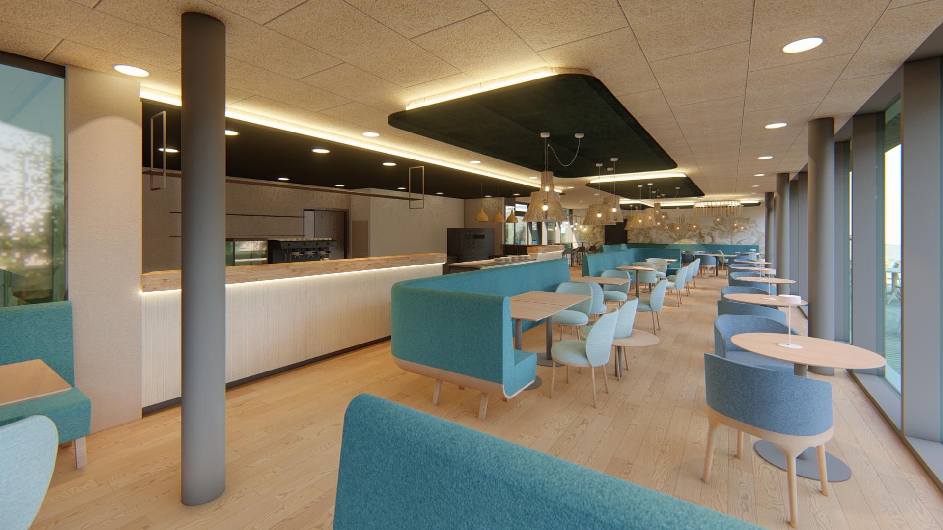 Neu eröffnetes Restaurant im Erlebnisbad Curunes in Graun im Vinschgau – regionale Küche in moderner Atmosphäre.