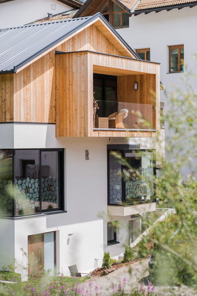 Chalet Ortles - Außenansicht im Sommer