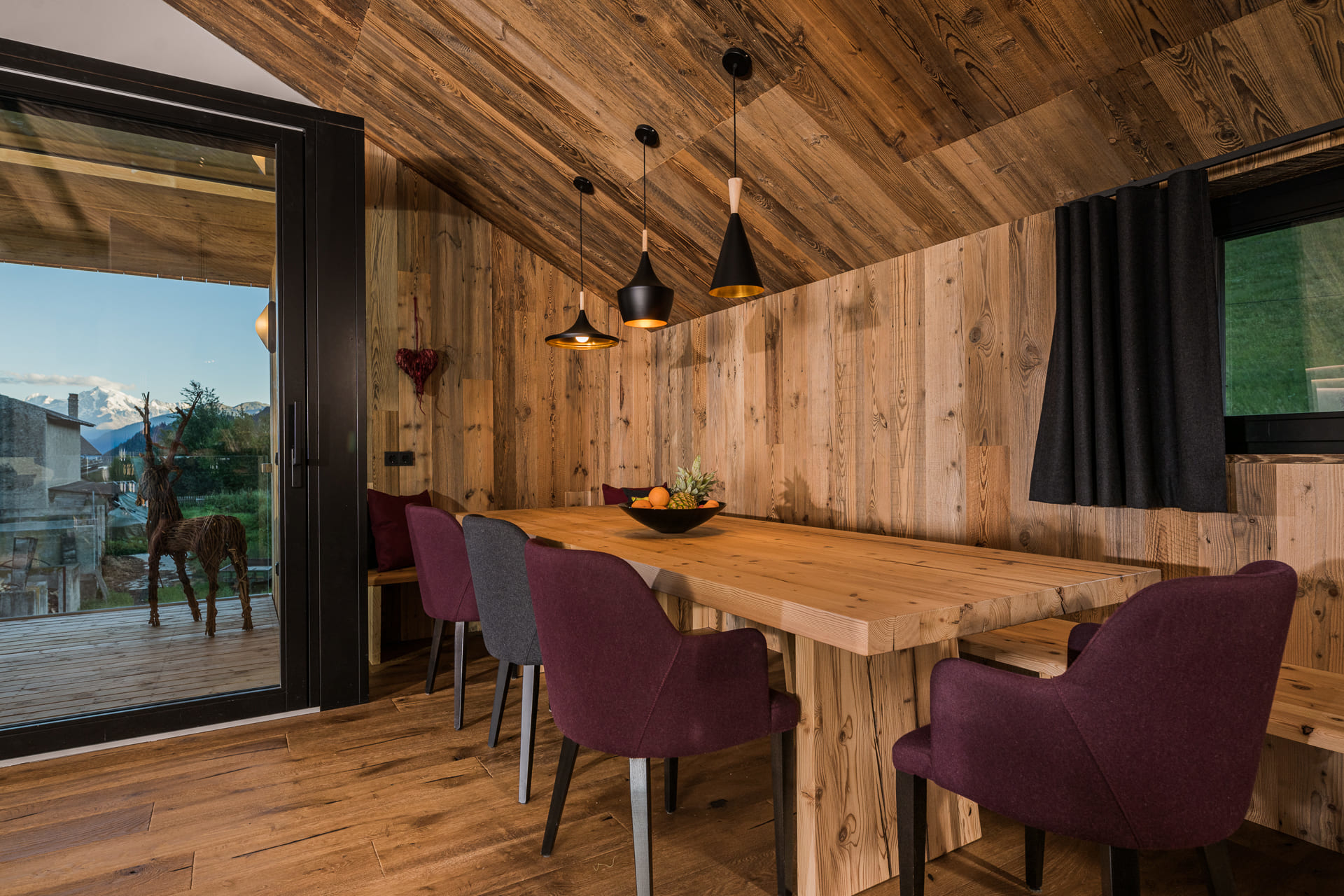 Chalet Ortles - Essbereich im Chalet