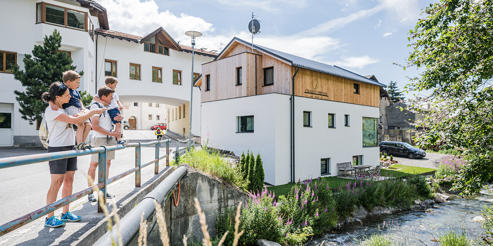 Chalet Ortles - Gastgeberfamilie