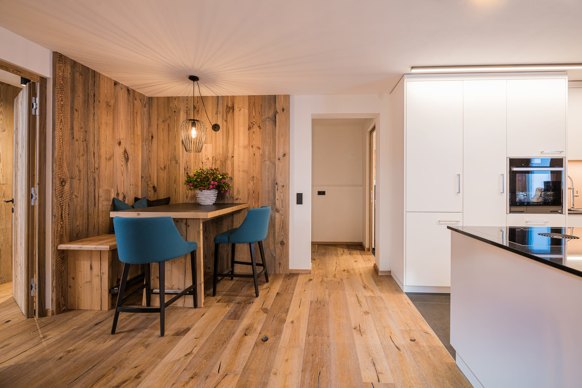 Chalet Ortles - Küche und Essbereich im Chalet