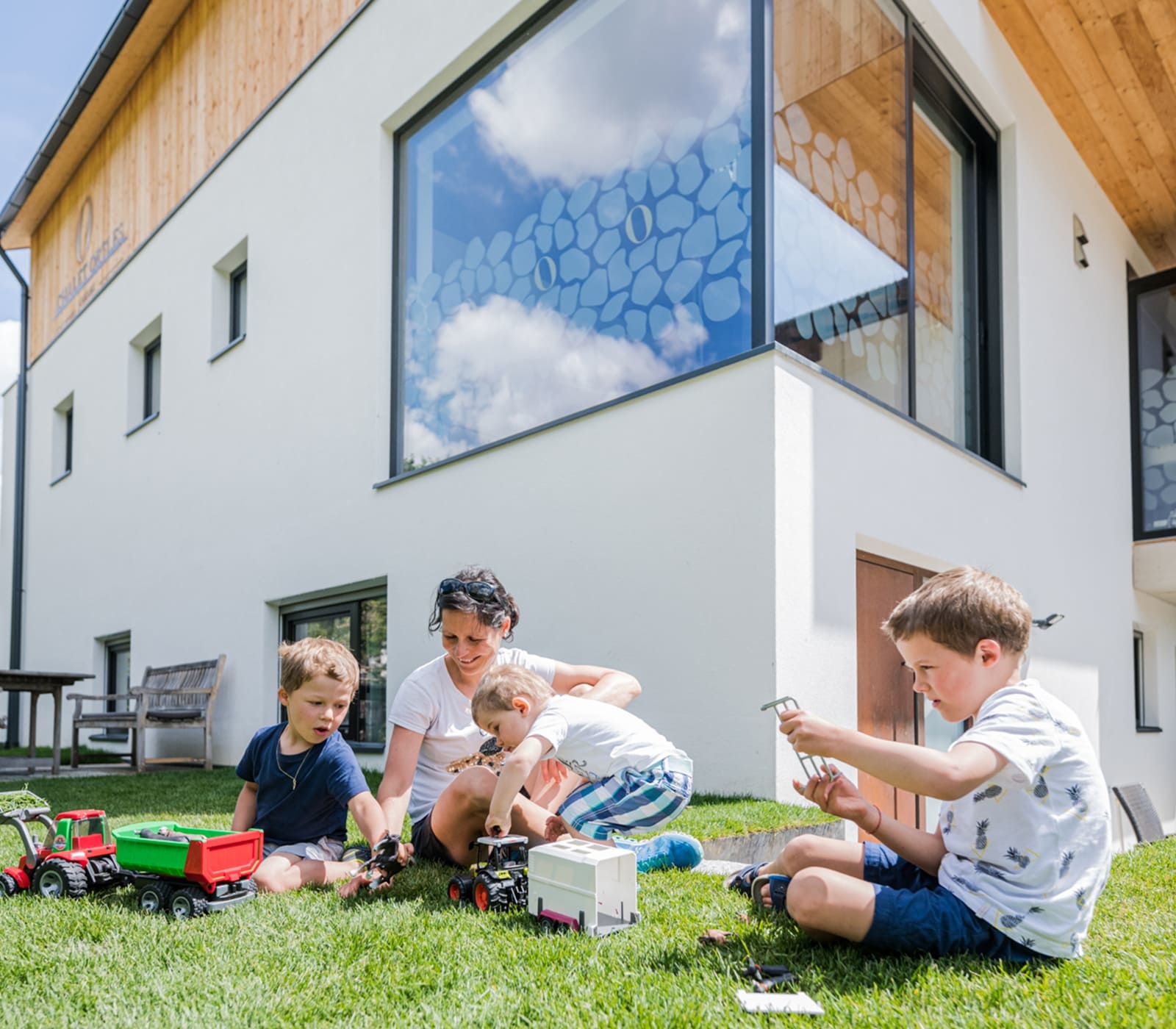 Chalet Ortles - Turm im Reschensee