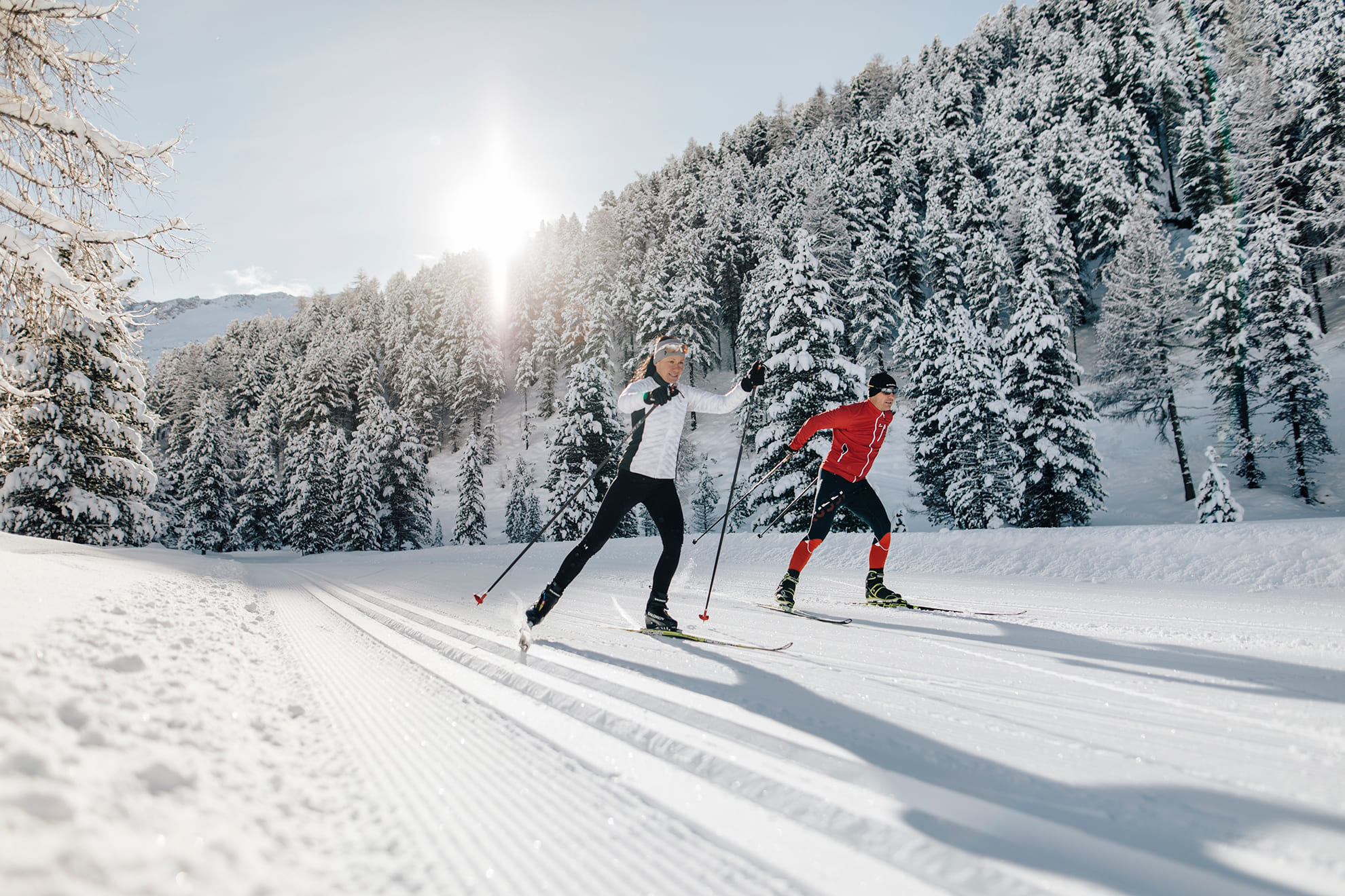 Chalet Ortles - Langlaufen im Winter