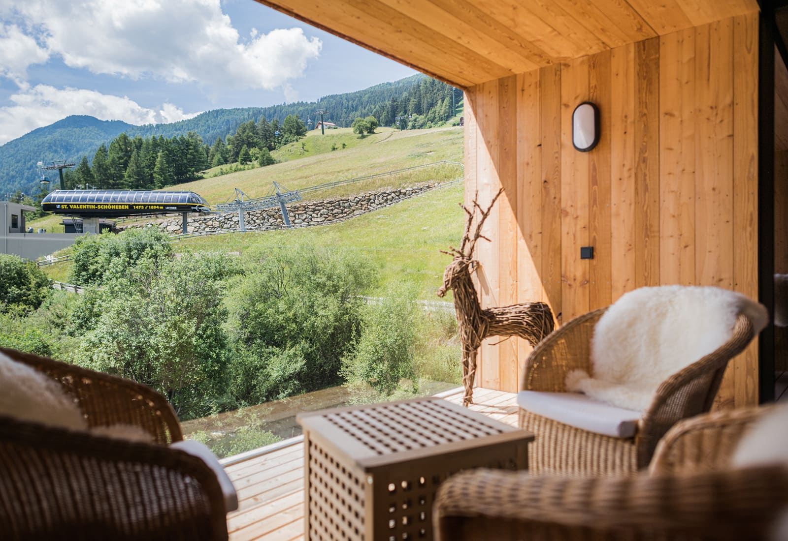 Chalet Ortles - Wellness Spa Bereich Kuschelecke